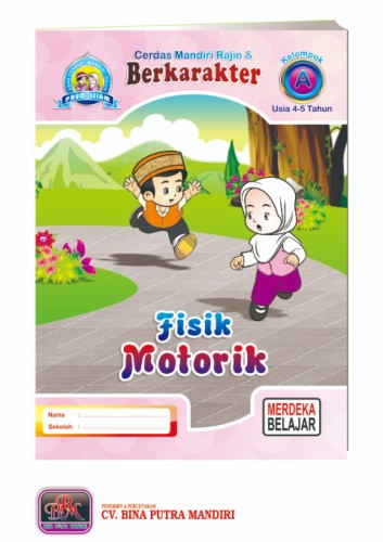 Paket Merdeka Islam untuk 1 tahun / Kelompok A / usia 4-5 tahun / Fisik Motorik