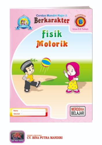 Paket Merdeka Islam untuk 1 tahun / Kelompok B / usia 5-6 tahun /Fisik Motorik